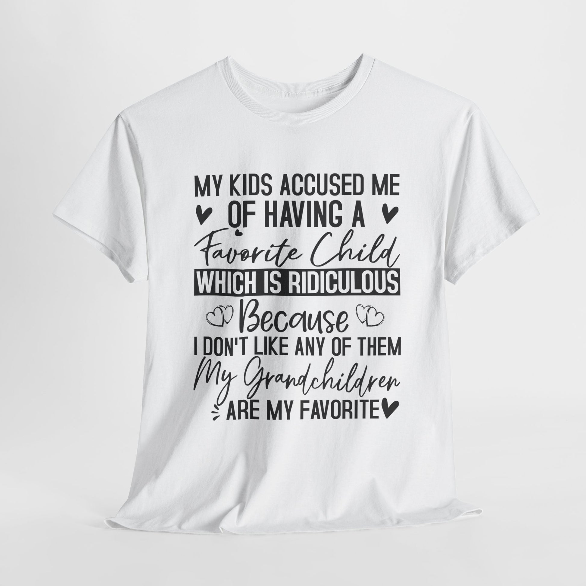 Grandchildren are My Favorite Tee - Kim’s Signature Beauty & Accessories    (Store description)