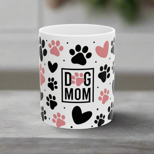 Dog Mom Ceramic Mug - Kim’s Signature Beauty & Accessories    