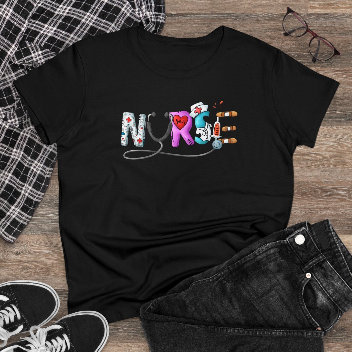 Nurse Passion | Cotton Tee - Kim’s Signature Beauty & Accessories    (Store description)