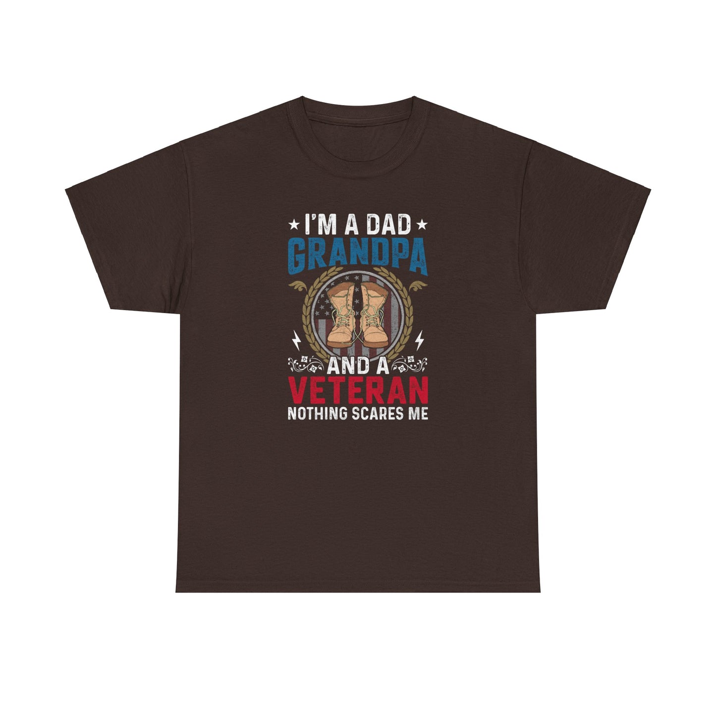 Dad, Grandpa, Veteran | Cotton Tee - Kim’s Signature Beauty & Accessories    (Store description)