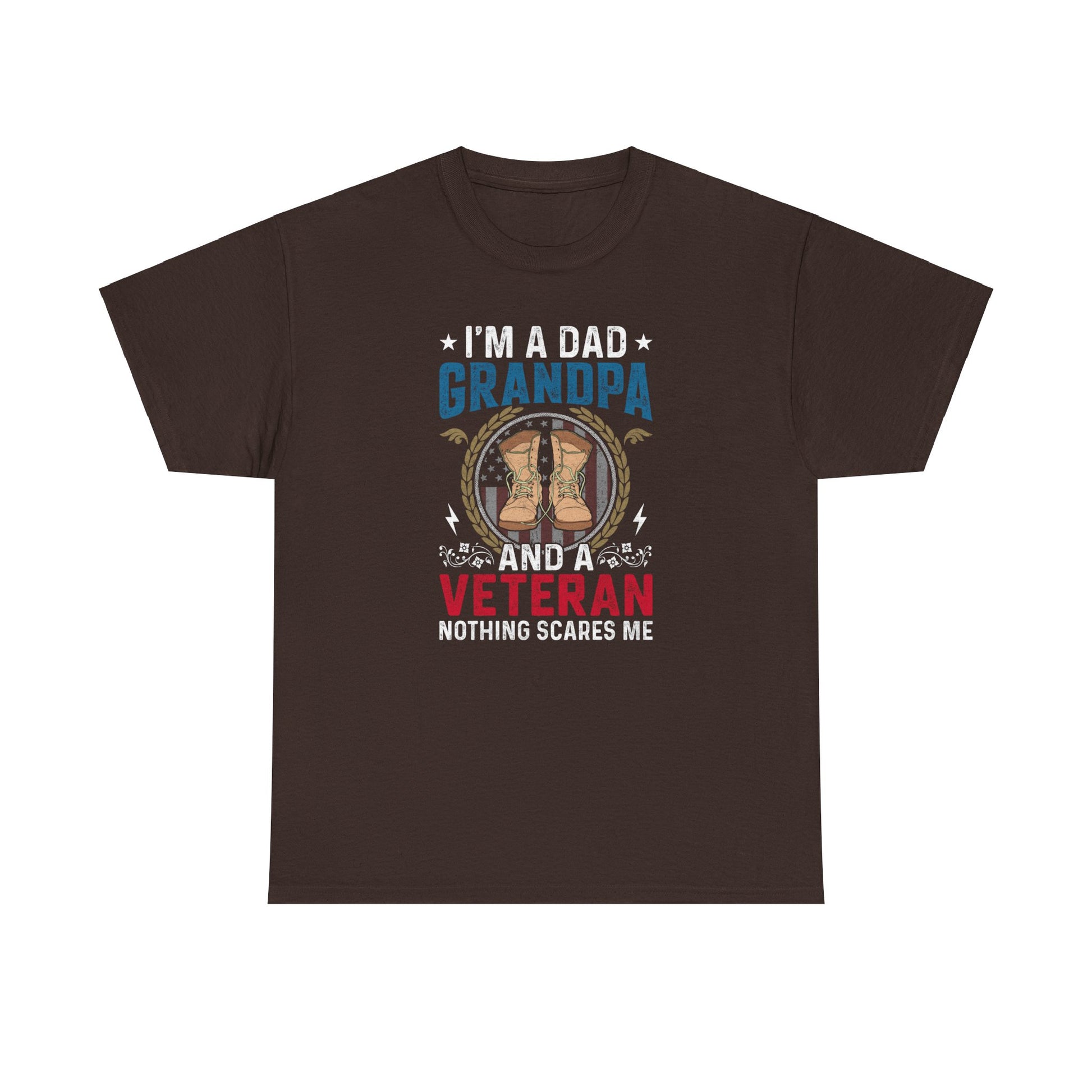 Dad, Grandpa, Veteran | Cotton Tee - Kim’s Signature Beauty & Accessories    (Store description)