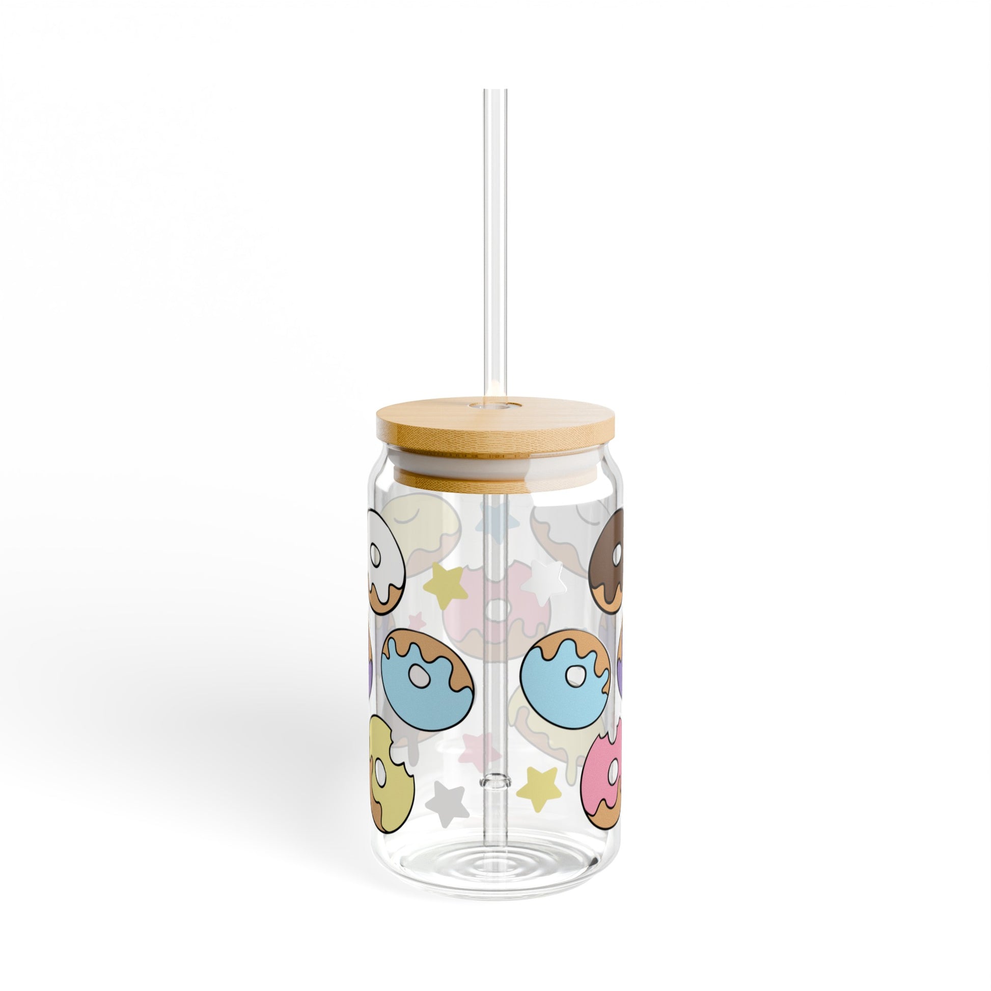 Donut Love Sipper Glass - Kim’s Signature Beauty & Accessories    (Store description)