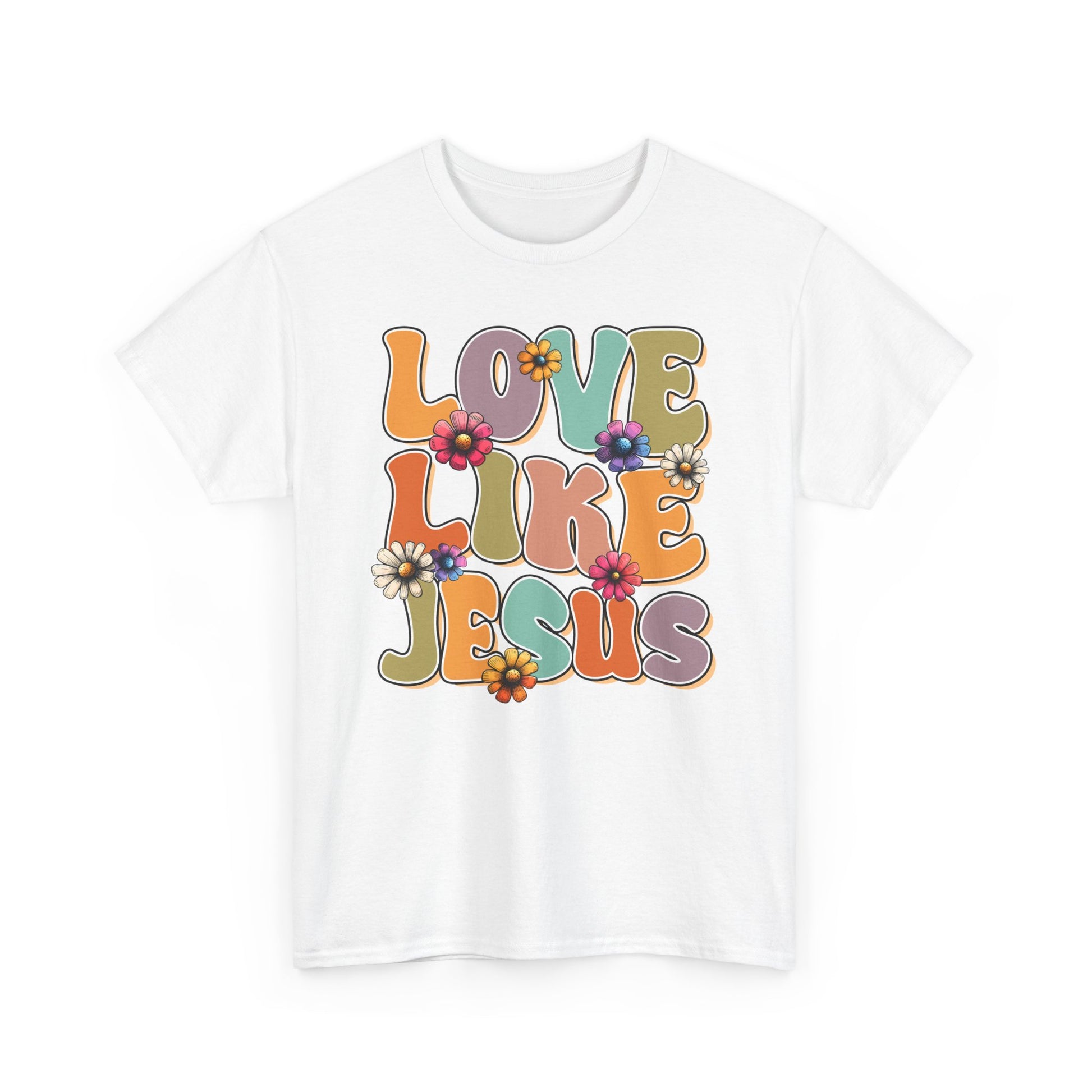 Love Like Jesus Cotton Tee - Kim’s Signature Beauty & Accessories    (Store description)