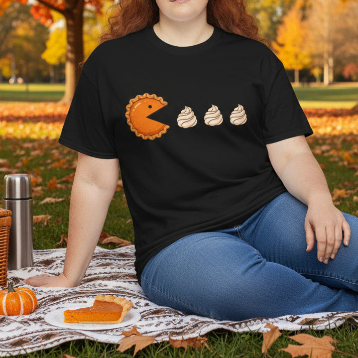 Pumpkin Pie Game Tee - Funny Thanksgiving Shirt for Pie Lovers - Kim’s Signature Beauty & Accessories    