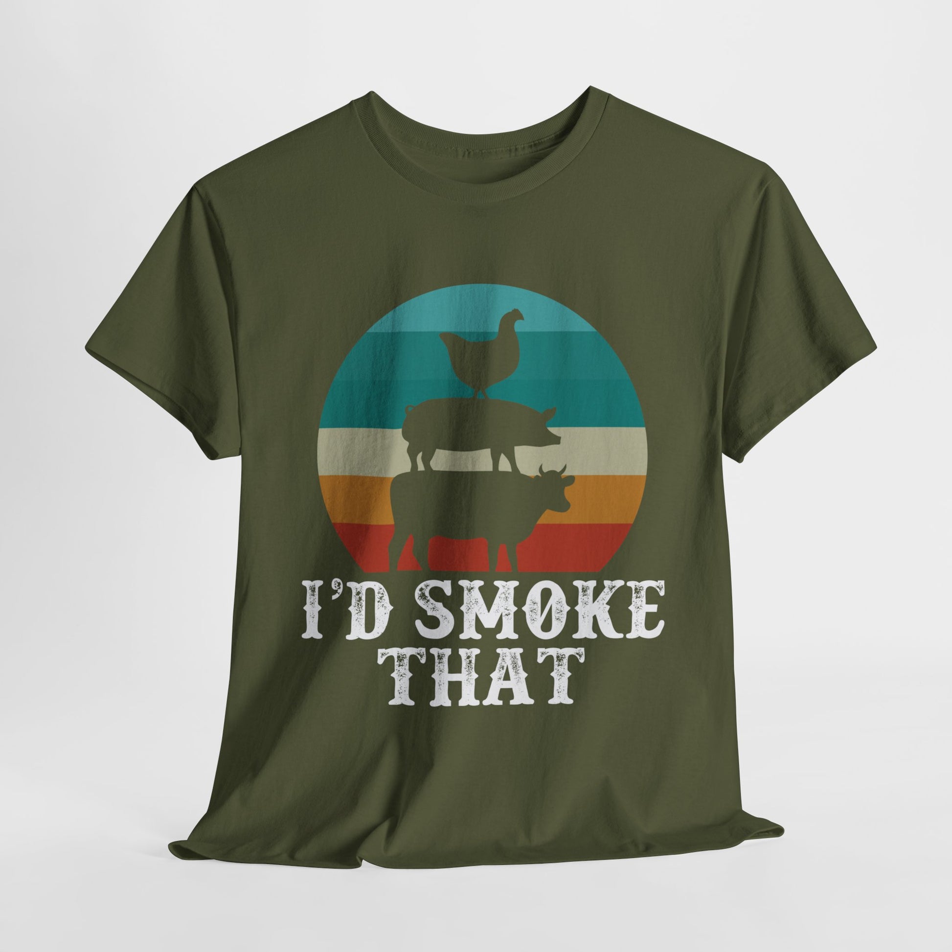 I'd Smoke that |  Cotton Tee - Kim’s Signature Beauty & Accessories    (Store description)