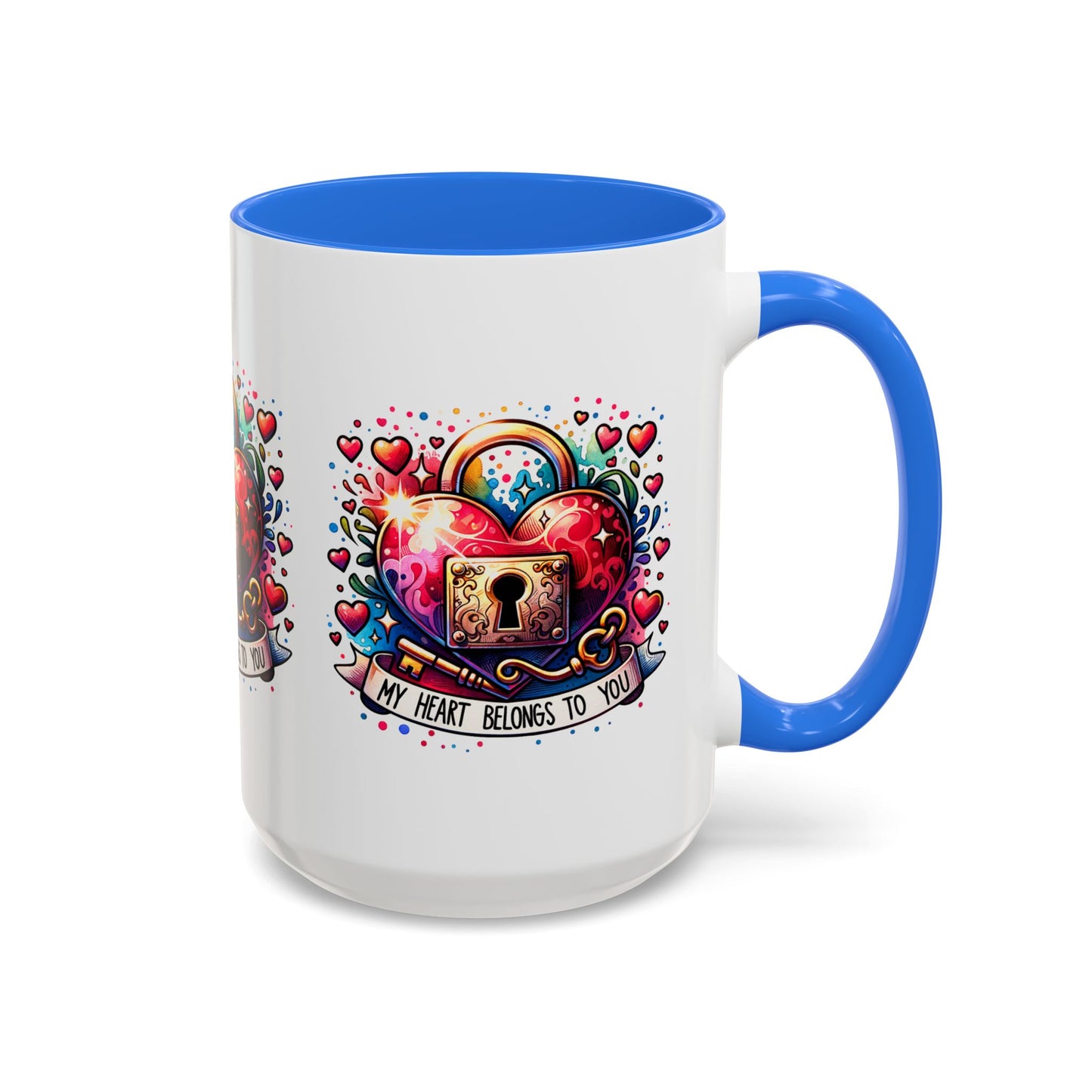 My Heart Belongs to You Colorful Mugs (11oz, 15oz)