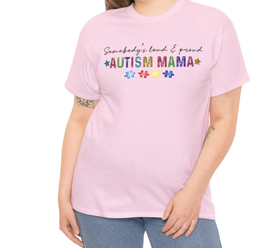 Support Autism Cotton Tee - Kim’s Signature Beauty & Accessories    (Store description)