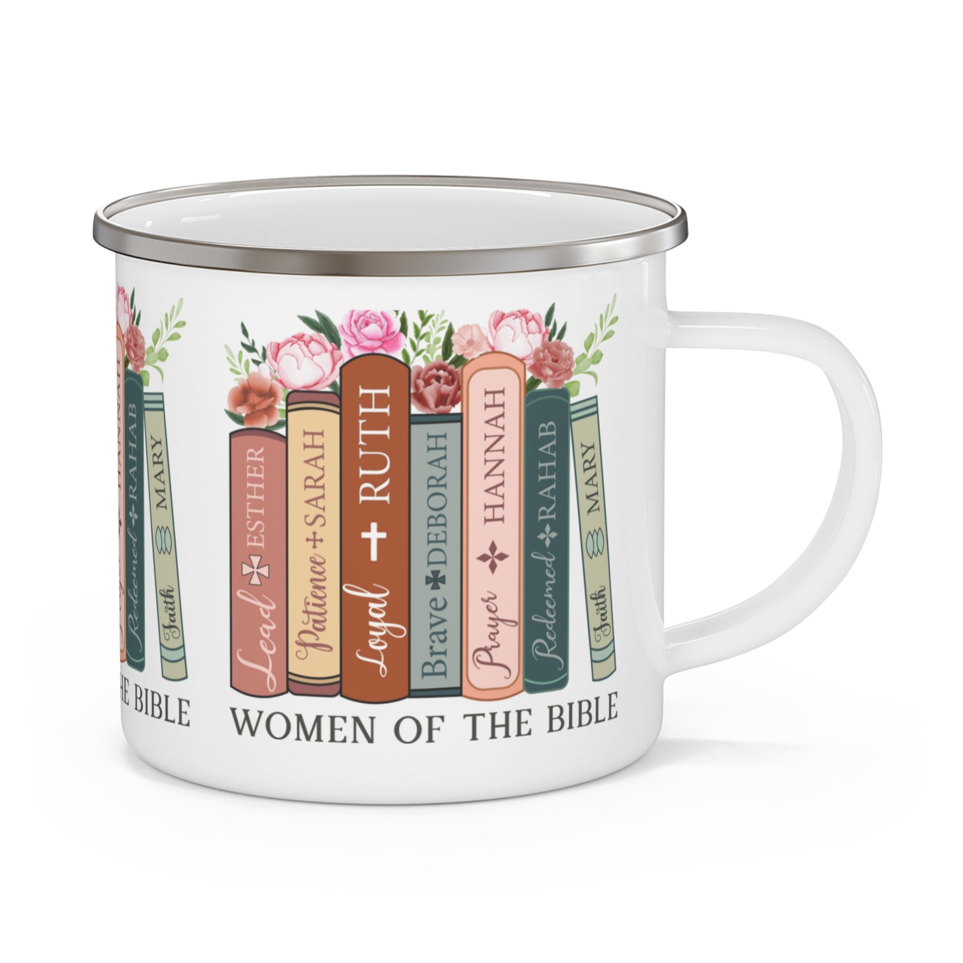 Women of the Bible Camping Mug - Kim’s Signature Beauty & Accessories    (Store description)