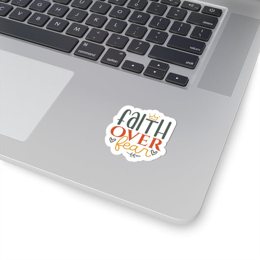 Faith Over Fear Sticker - Kim’s Signature Beauty & Accessories    (Store description)