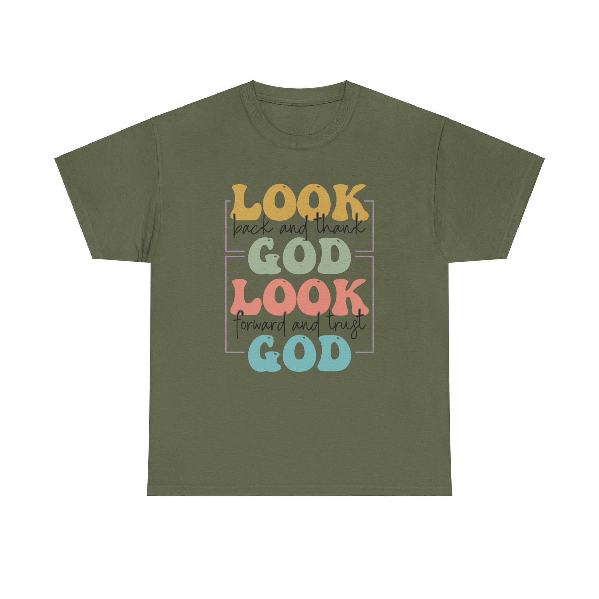 Look Back Thank God Tee - Kim’s Signature Beauty & Accessories    (Store description)