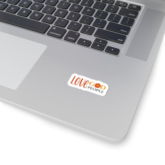 Love God Love People Stickers - Kim’s Signature Beauty & Accessories    (Store description)