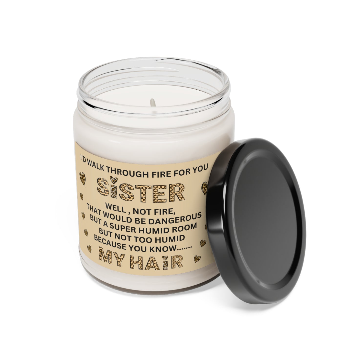 Sister, My Hair Scented Soy Candle, 9oz - Kim’s Signature Beauty & Accessories    