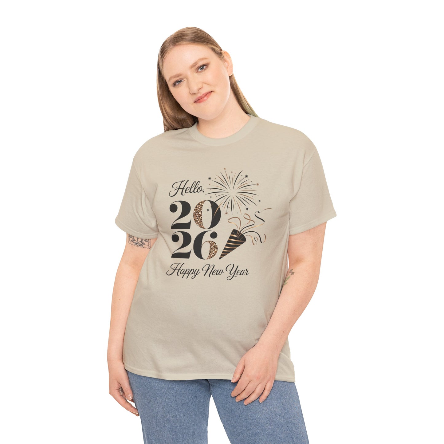New Year Celebration Tee - 2026 Happy New Year T-Shirt - Kim’s Signature Beauty & Accessories    