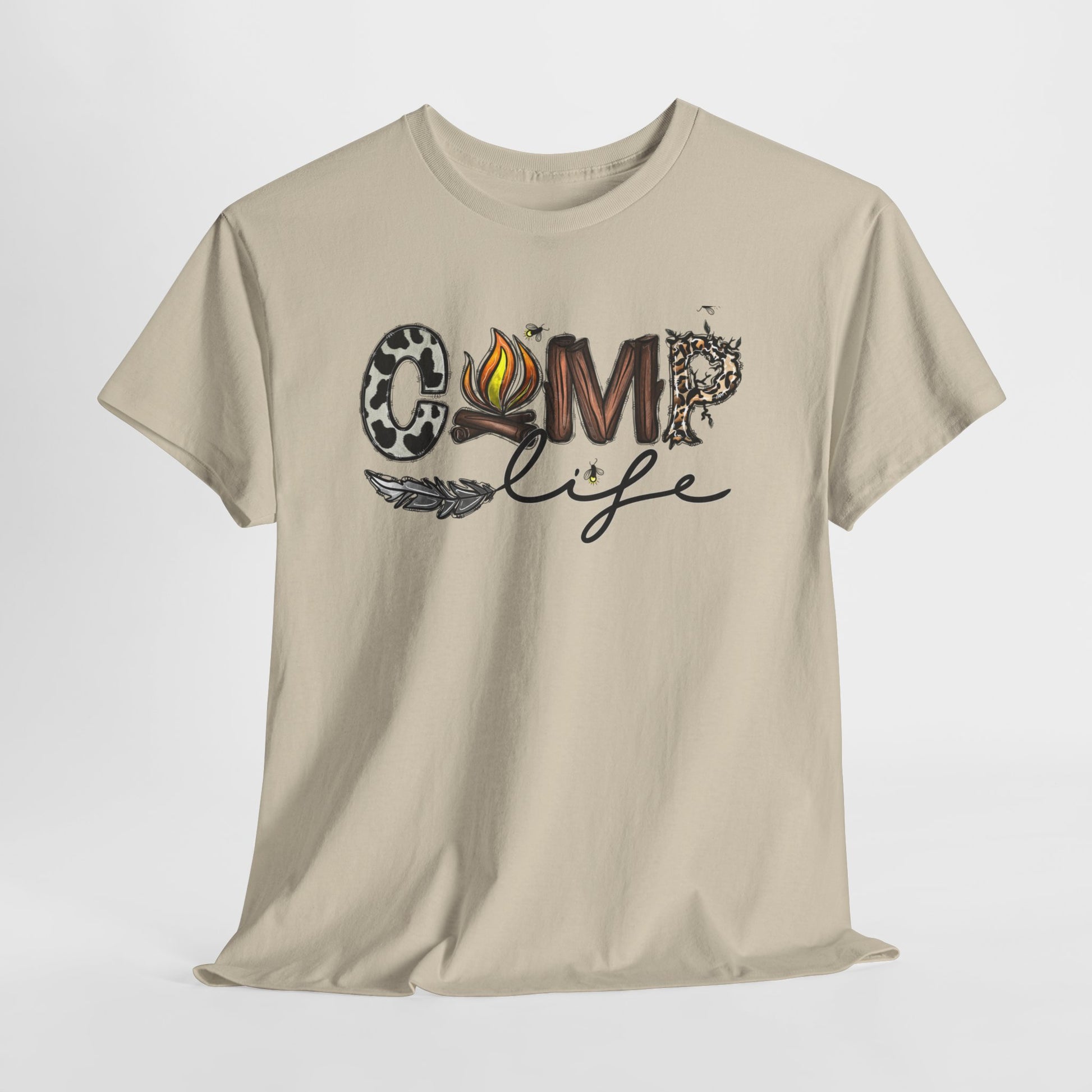 Camp Life | Cotton Tee - Kim’s Signature Beauty & Accessories    (Store description)
