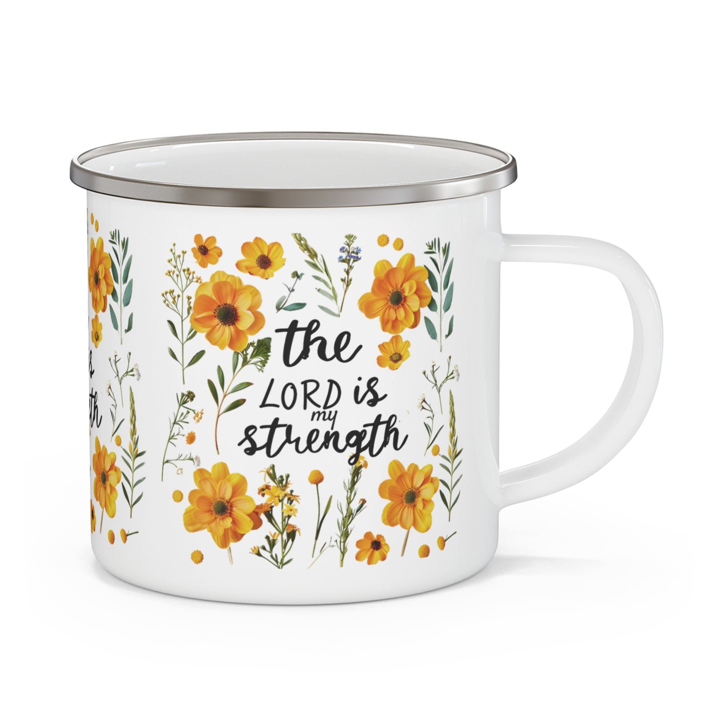 Lord, My Strength Camping Mug - Kim’s Signature Beauty & Accessories    (Store description)