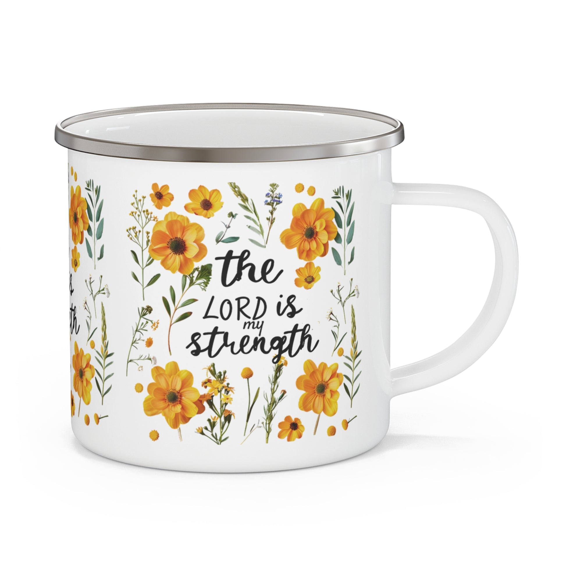 Lord, My Strength Camping Mug - Kim’s Signature Beauty & Accessories    (Store description)