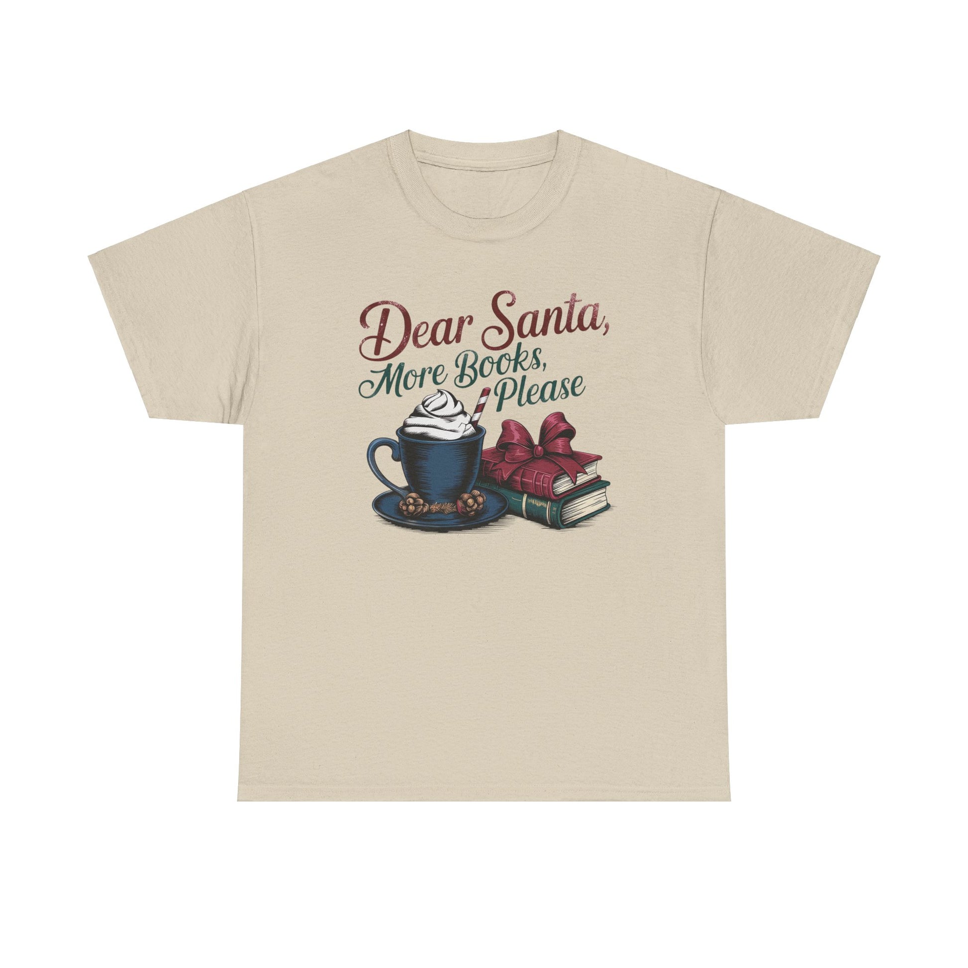 Dear Santa, More Books Please Tee - Kim’s Signature Beauty & Accessories    (Store description)