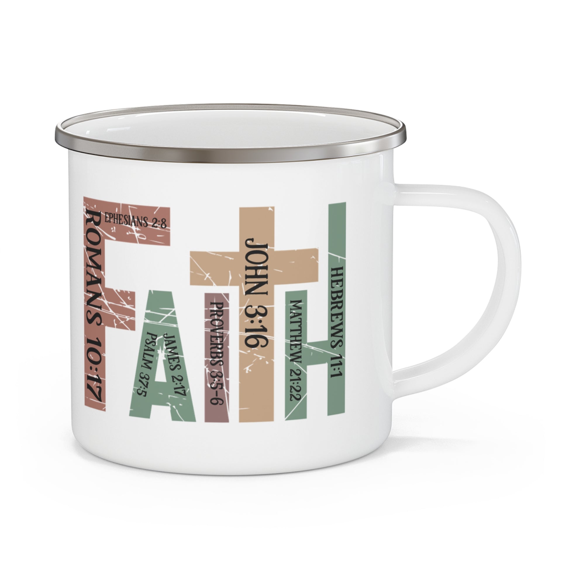 Faith Scripture Camping Mug - Kim’s Signature Beauty & Accessories    (Store description)