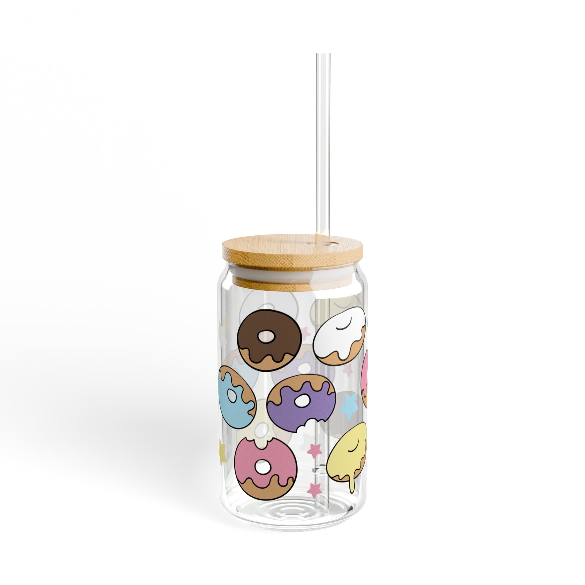 Donut Love Sipper Glass - Kim’s Signature Beauty & Accessories    (Store description)