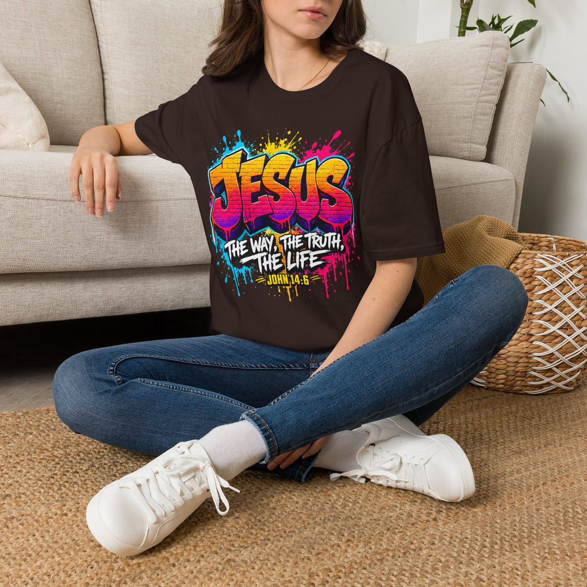 Jesus “The Way, the Truth, the Life” Christian T-Shirt