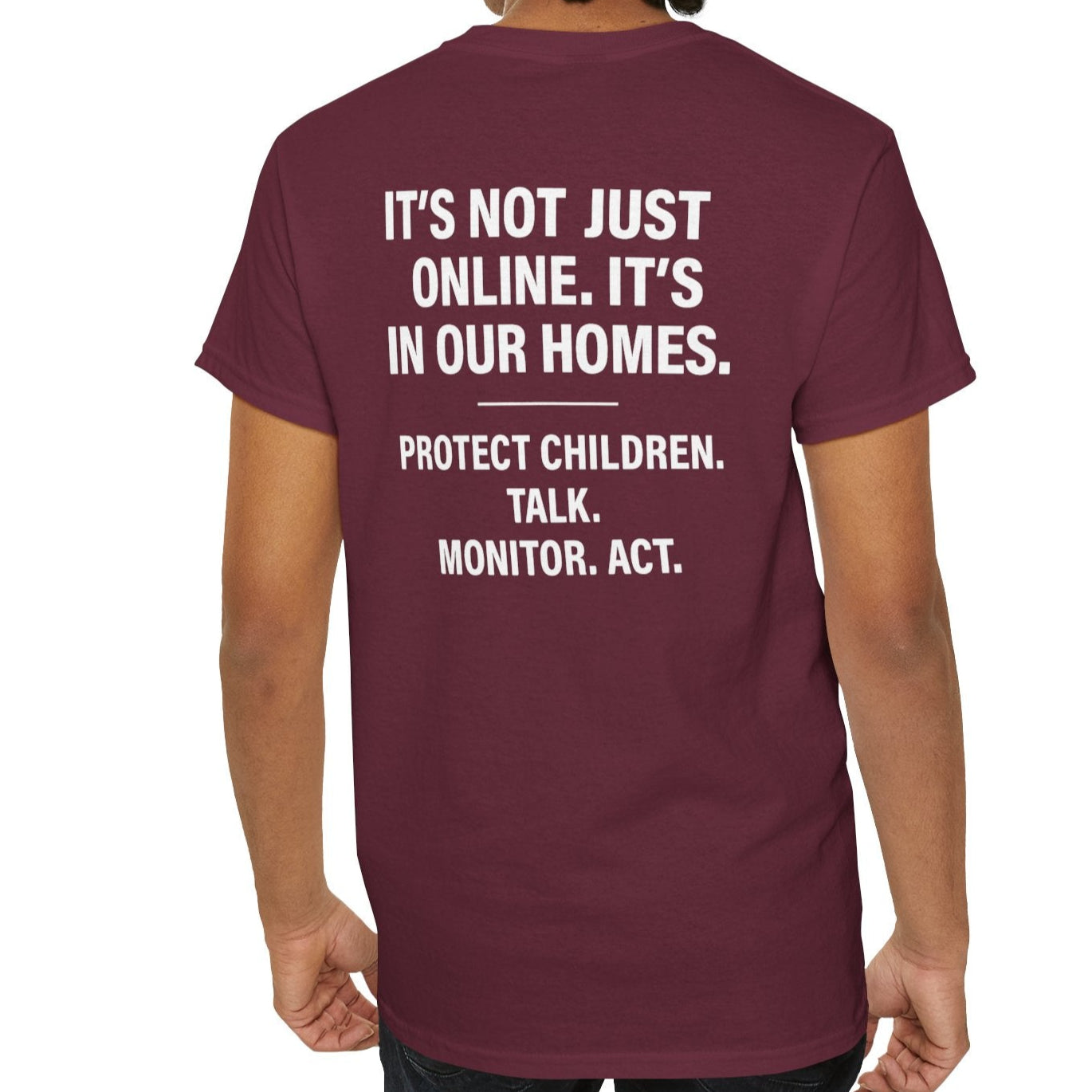 Protect Our Kids Awareness T-Shirt – It Starts at Home