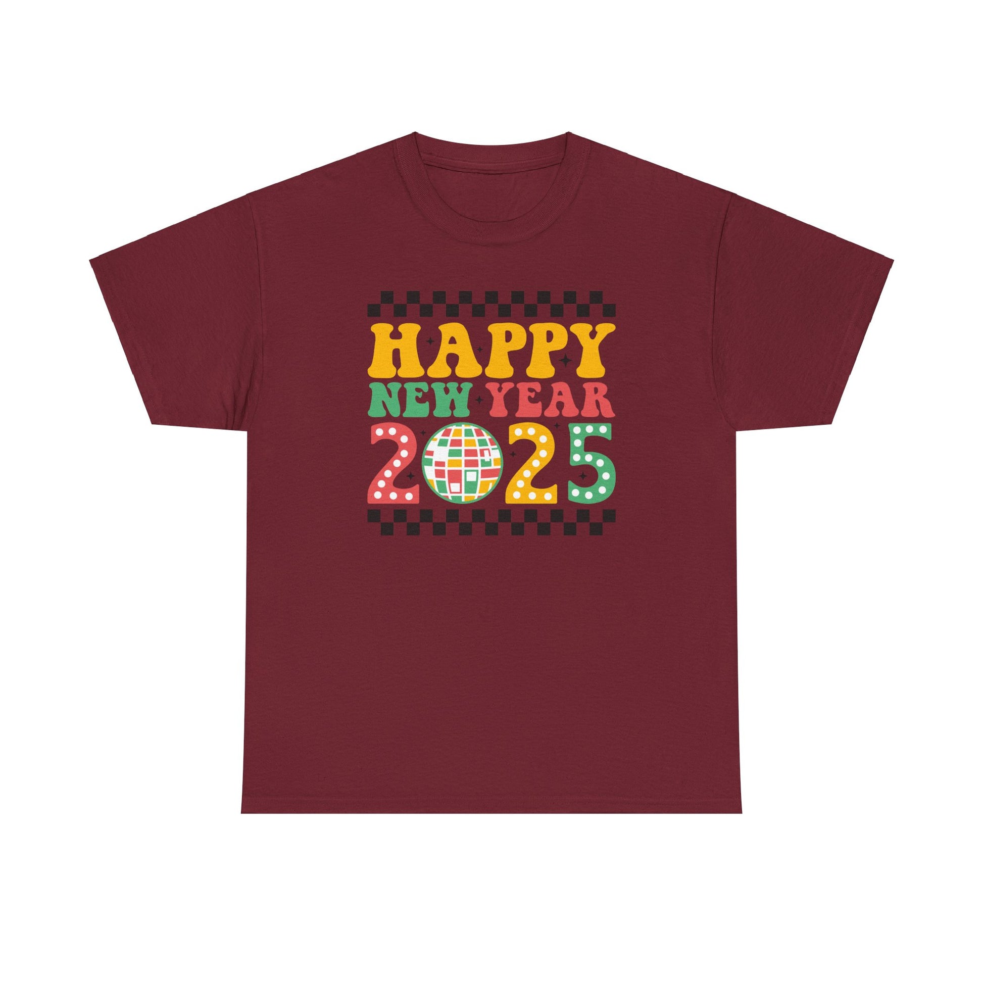 Happy New Year 2025 Cotton Tee - Kim’s Signature Beauty & Accessories    (Store description)