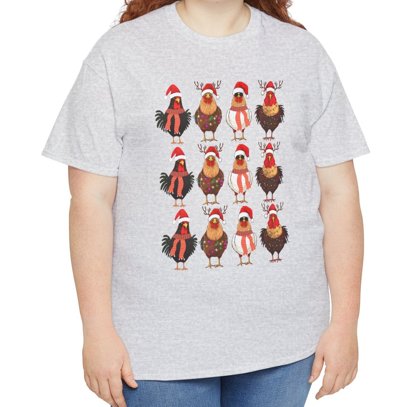 Chicken Christmas Tee - Kim’s Signature Beauty & Accessories    (Store description)
