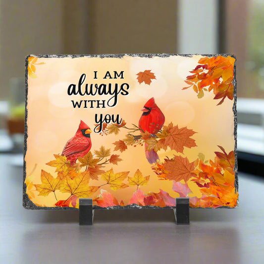 I am Always with you Rectangular Plaque - Kim’s Signature Beauty & Accessories    (Store description)