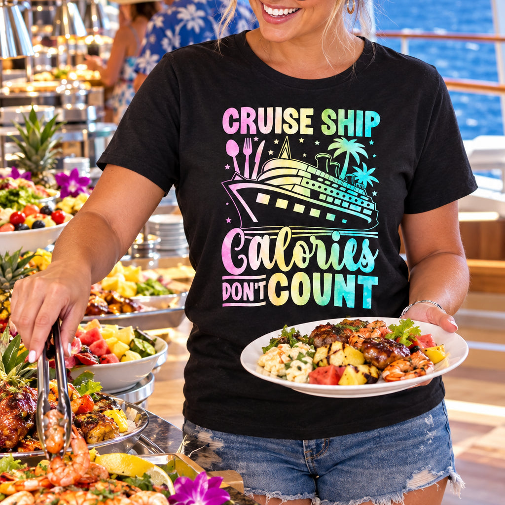 Cruise Ship Calories Don’t Count Tee