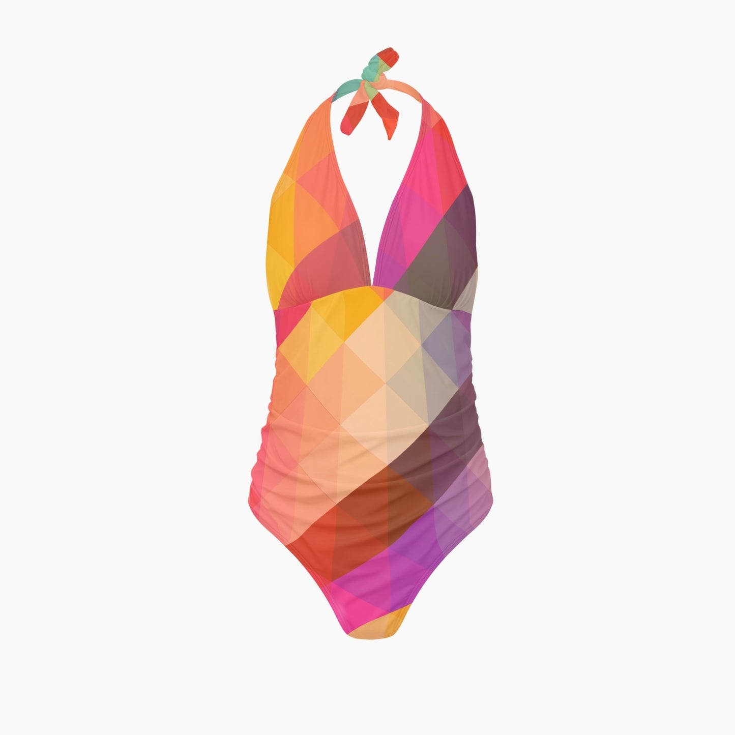 Color Maze |  Women's One-Piece Swimsuit - Kim’s Signature Beauty & Accessories    (Store description)