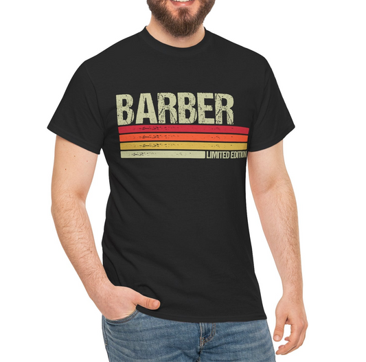 Barber-Unisex Heavy Cotton Tee - Kim’s Signature Beauty & Accessories    
