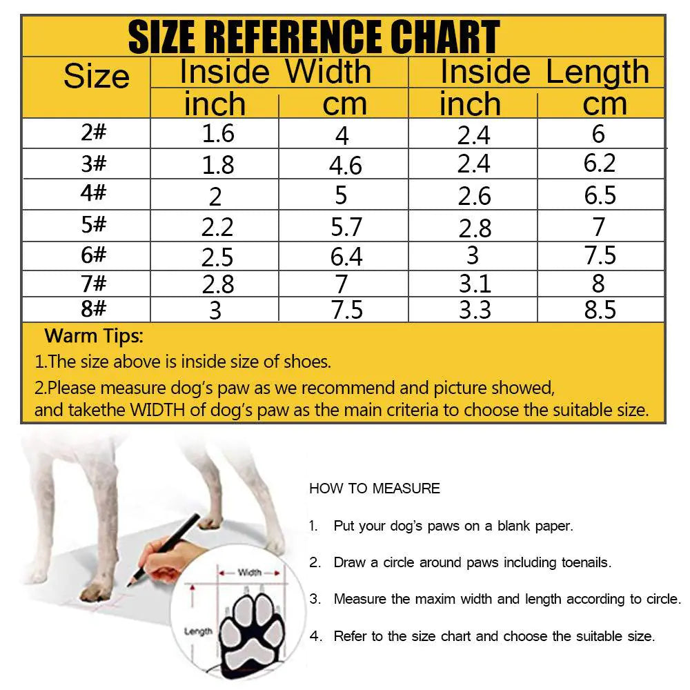 Waterproof Reflective Dog Boots - Kim’s Signature Beauty & Accessories    (Store description)