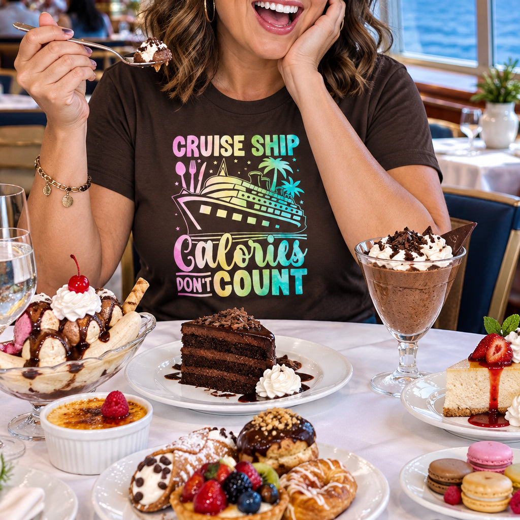 Cruise Ship Calories Don’t Count Tee