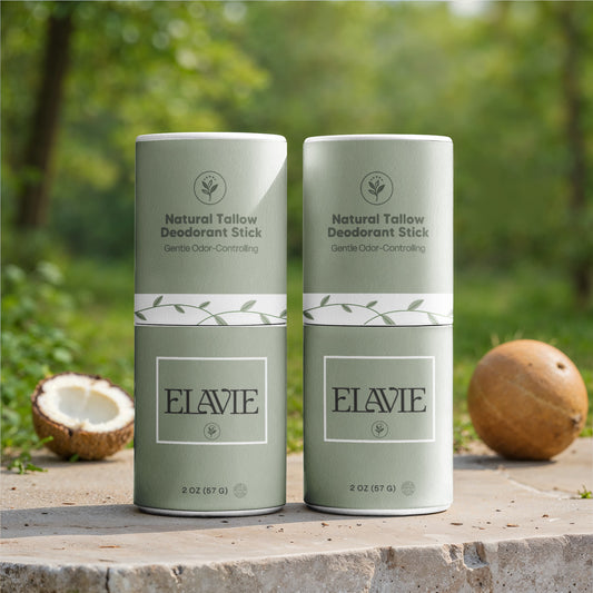 2 Pack Natural Tallow Deodorant Stick - Kim’s Signature Beauty & Accessories    