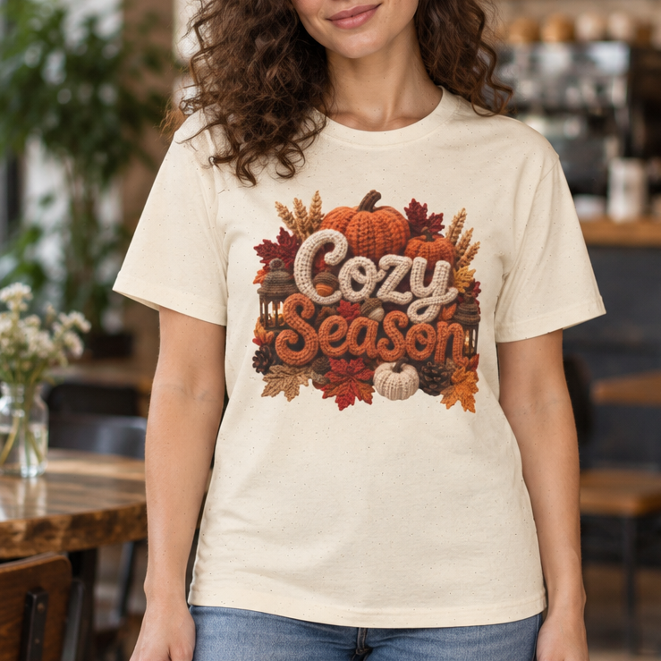 Cozy Season Pumpkin Fall T-Shirt
