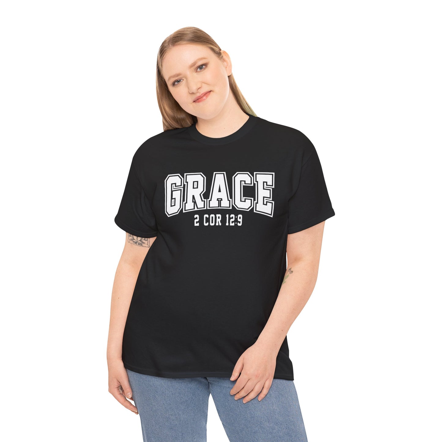 Graceful Faith Unisex Heavy Cotton Tee - Kim’s Signature Beauty & Accessories    