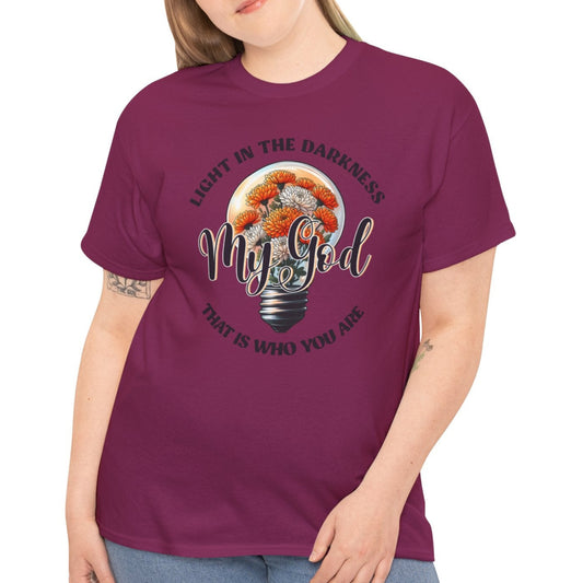 Light in the Darkness Tee - Kim’s Signature Beauty & Accessories    (Store description)