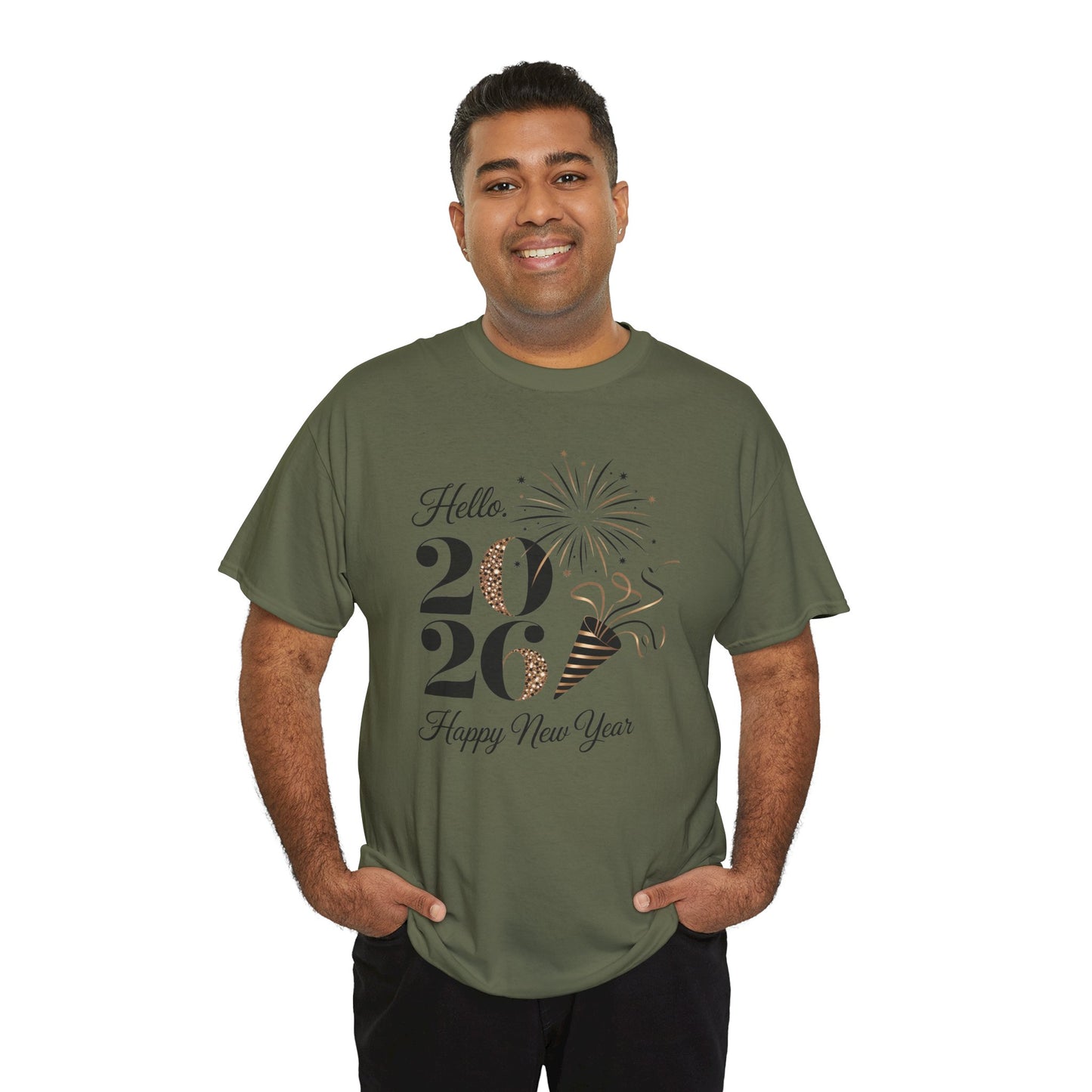 New Year Celebration Tee - 2026 Happy New Year T-Shirt - Kim’s Signature Beauty & Accessories    