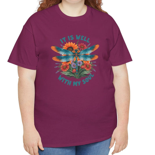 It is Well with My Soul Tee - Kim’s Signature Beauty & Accessories    (Store description)
