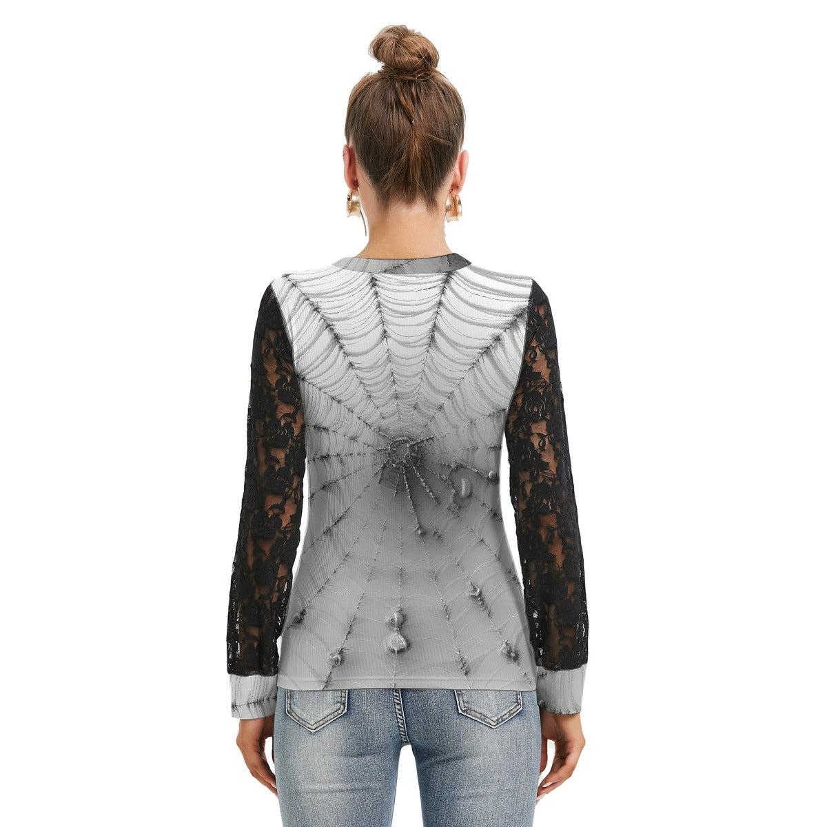 Sexy Spider Web T-shirt - Kim’s Signature Beauty & Accessories    
