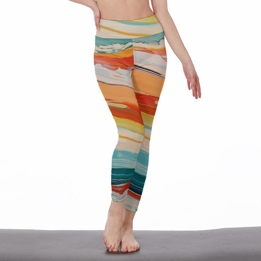 Swirls of Joy High Waist Leggings - Kim’s Signature Beauty & Accessories    