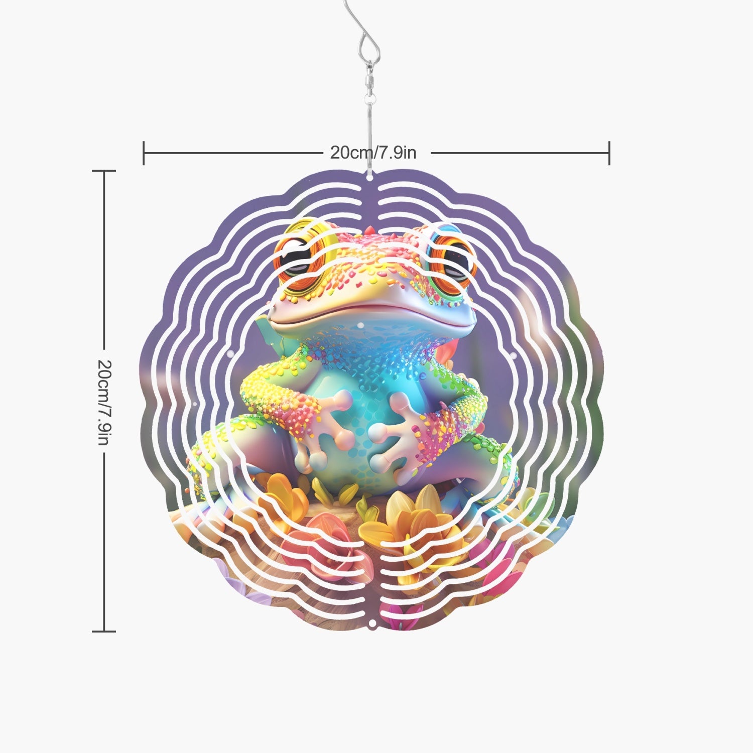Fancy Frog Wind Spinner - Kim’s Signature Beauty & Accessories    (Store description)