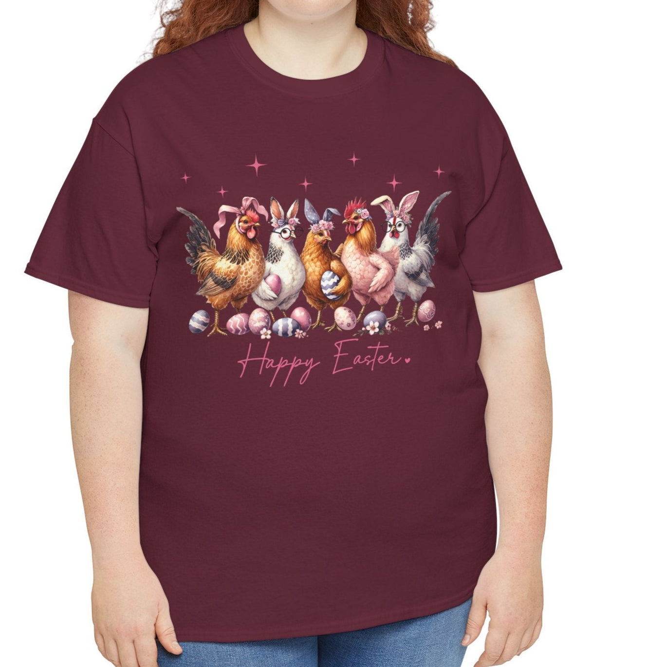 Clucking Good Easter - Cute Chickens with Bunny Ears Tee 🐔🐰 - Kim’s Signature Beauty & Accessories    (Store description)