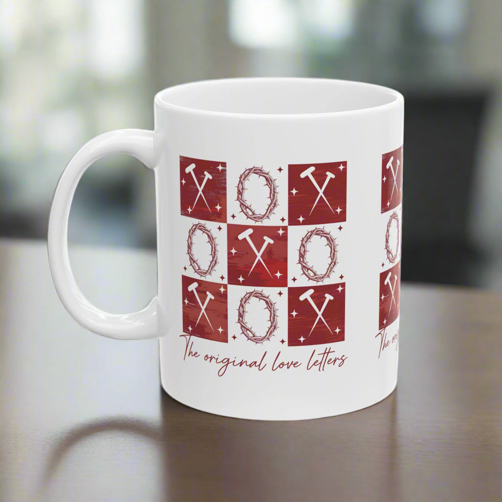Original Love Letters Ceramic Mug, (11oz, 15oz) - Kim’s Signature Beauty & Accessories    (Store description)