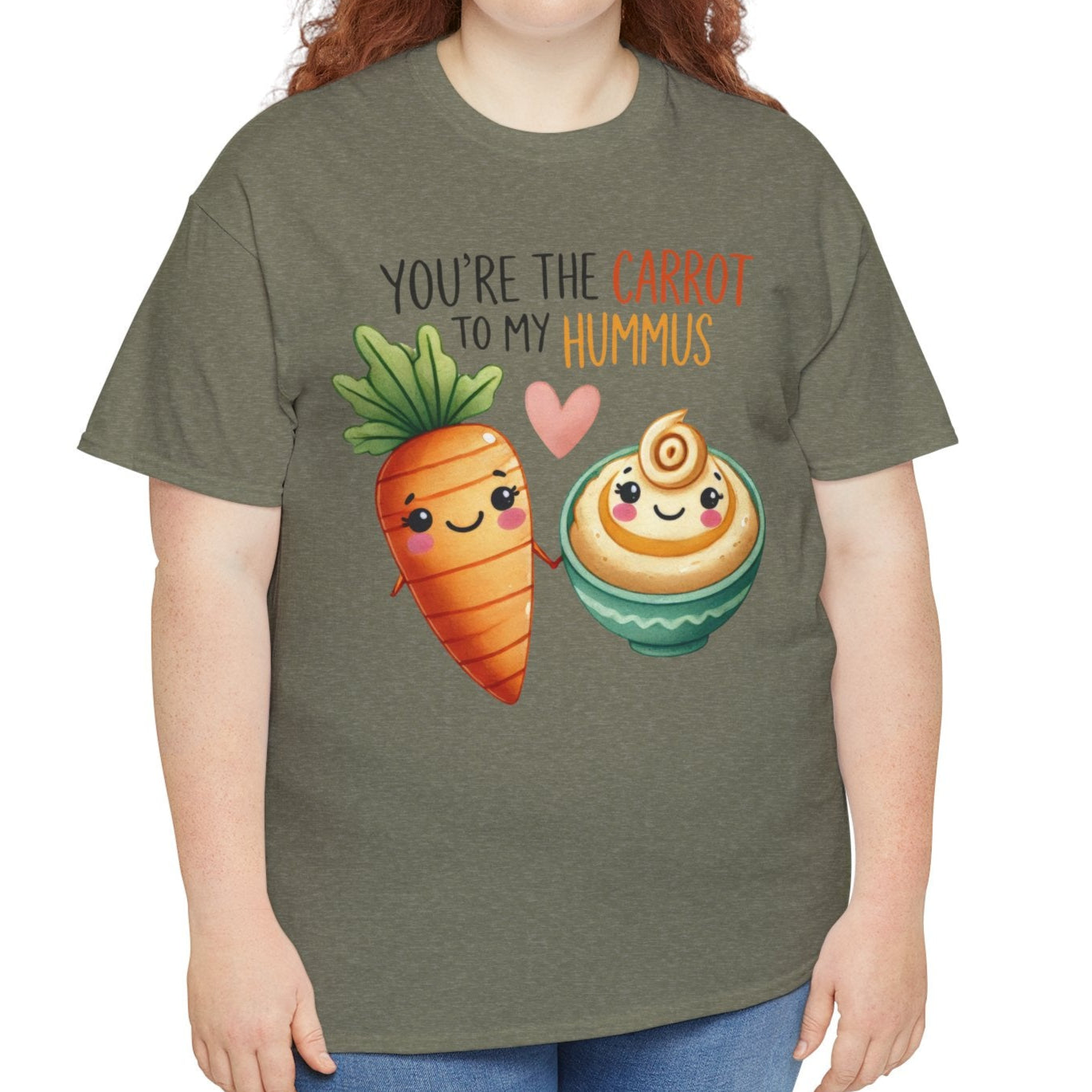You're the Carrot to My Hummus Tee - Kim’s Signature Beauty & Accessories    (Store description)