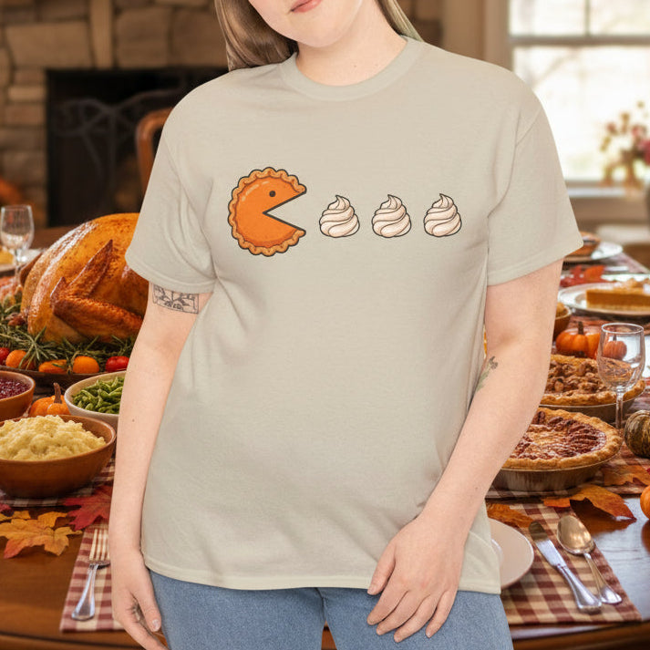 Pumpkin Pie Game Tee - Funny Thanksgiving Shirt for Pie Lovers - Kim’s Signature Beauty & Accessories    
