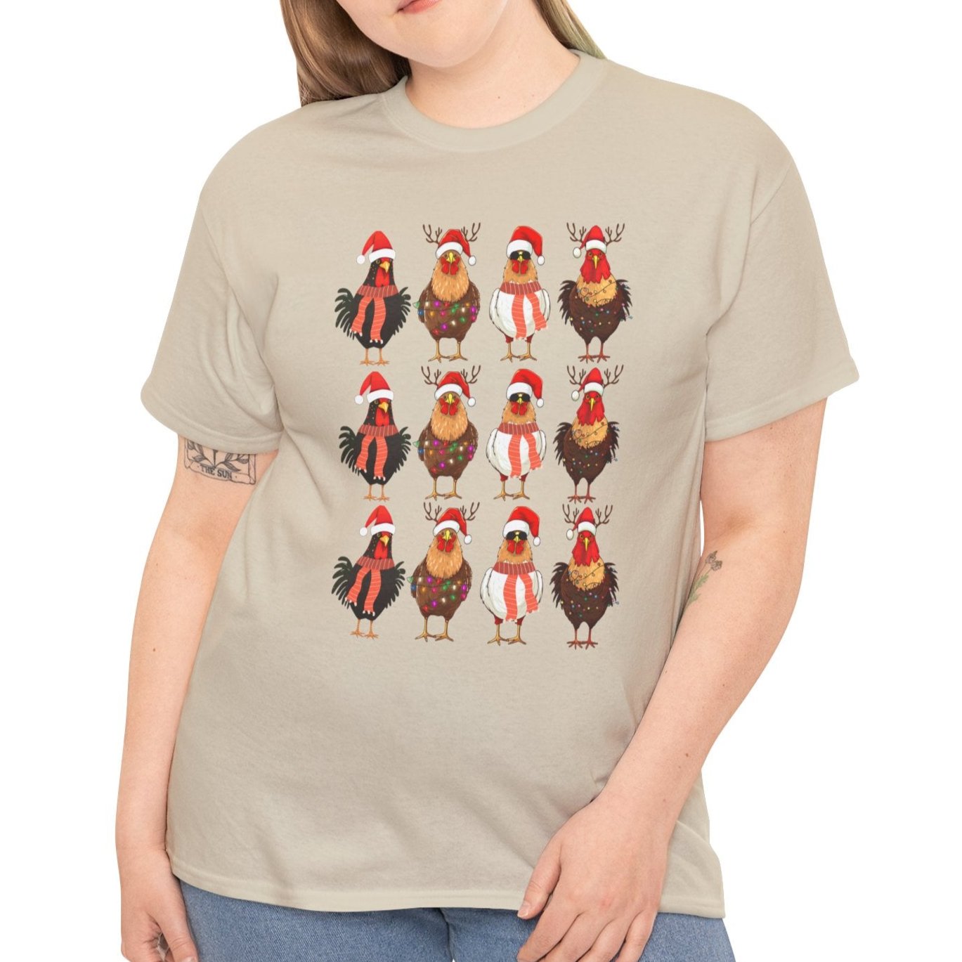 Chicken Christmas Tee - Kim’s Signature Beauty & Accessories    (Store description)