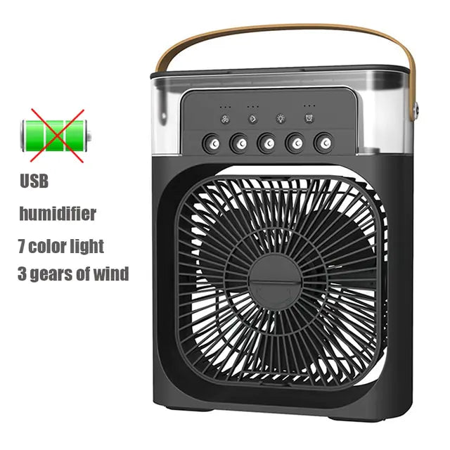 3 In 1 Portable Humidifier Fan - Kim’s Signature Beauty & Accessories    