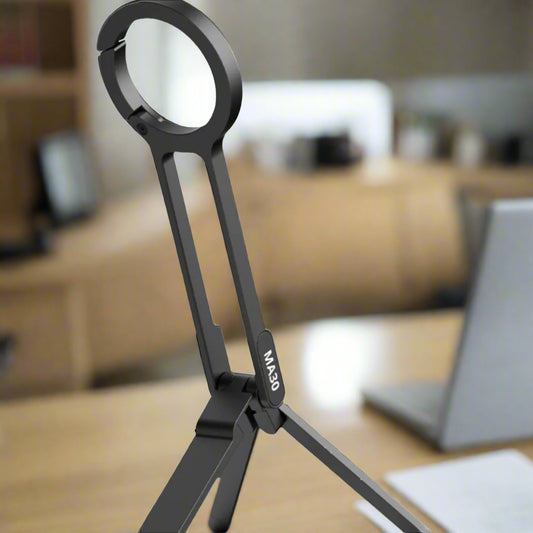 3-in-1 Magnetic Carabiner Phone Tripod – Foldable - Kim’s Signature Beauty & Accessories    