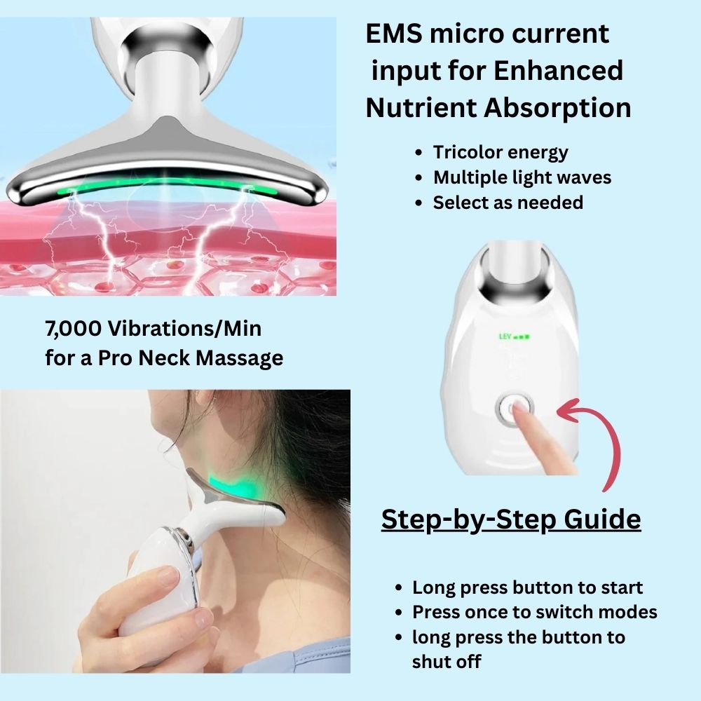 3-in-1 Wrinkle, Lifting & Firming Massager - Kim’s Signature Beauty & Accessories    